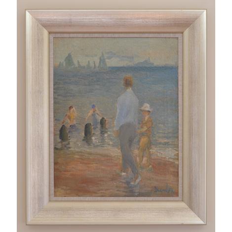 Figures on a Beach - Ronald Ossory Dunlop