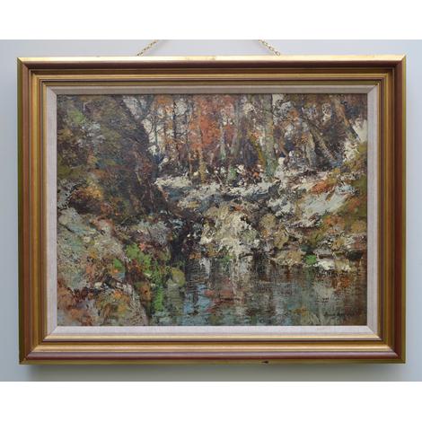 A Winter Woodland Stream 